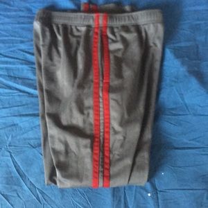 Men M Champion Grey Burgundy piping used